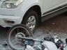 Colisão lateral deixa motociclista ferido no centro de Iporã do Oeste