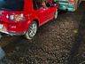 Carro de Itapiranga se envolve em acidente com ônibus em Cunha Porã 