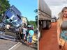 Caminhoneira conhecida como “Musa das Estradas” passa por cirurgia