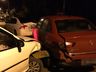 Acidente envolve quatro veículos em Itapiranga e motorista é preso