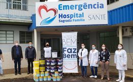 Hospital Sagrada Família de Itapiranga recebe doações 