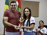 Equipe de futsal feminino de Saltinho é homenageada em sessão solene