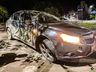 VÍDEO: motoristas saem ilesos de acidente violento em São Miguel do Oeste