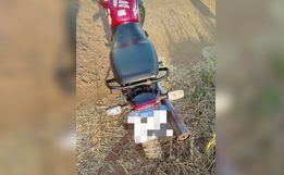 Motocicleta furtada em Paraíso é recuperada pela PM em Guaraciaba