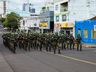 Desfile Militar tem público abaixo do esperado em São Miguel do Oeste