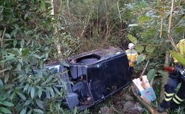 Homem morre e outro fica ferido em acidente na SC-157