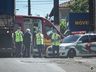 SMO: Colisão entre carro e caminhão mobiliza PM e Bombeiros
