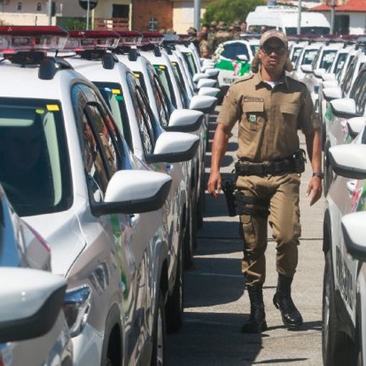 Região receberá quatro das 109 viaturas entregues à PM pelo governo de SC