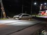 VÍDEO: Poste é partido ao meio após ser atingido por carro na Willy Barth 