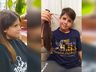 Menino de 11 anos faz doação de cabelo para hospital infantil; assista ao vídeo