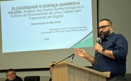 Médico apresenta estudo que relaciona doenças diarreicas agudas com quantidade de chuvas
