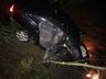 Carro com cinco pessoas cai de ponte