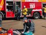 VÍDEO: Bombeiros de Campo Erê fazem simulação de acidente de trânsito 