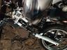 Colisão entre carro e moto deixa homem gravemente ferido 