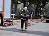 Incêndio de grandes proporções atinge supermercado e residências em SMOeste