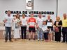Câmara de São Miguel do Oeste homenageia atletas de destaque no badminton, judô e kickboxing