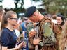 Solenidade marca entrega da boina preta a 200 jovens no 14º Regimento de Cavalaria Mecanizado