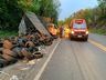 Colisão grave é registrada na BR-282 entre SMO e Maravilha