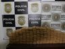 Dupla é presa com 114kg de maconha em Tenente Portela