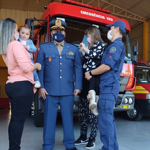Comandante do Corpo de Bombeiros de São José do Cedro é promovido a Subtenente