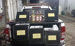 Motorista é flagrado com 79 garrafas de vinho argentino sem nota fiscal em Dionísio Cerqueira