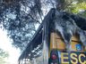 Ônibus escolar pega fogo no interior de Princesa