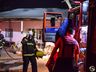 VÍDEO: Princípio de incêndio em casa noturna mobiliza bombeiros em SMO