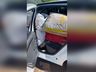 PMRv flagra carro transportando, oito crianças, três adultos e mais a mudança
