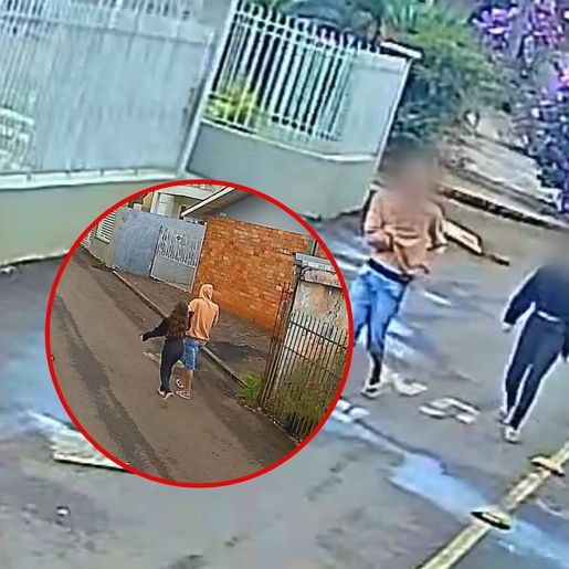 Homem ataca veículos com facão e causa tumulto no centro de SMOeste 