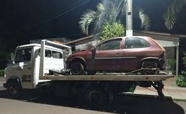 Após várias infrações PM de Iporã do Oeste apreende carro com mais de dez autuações de trânsito 