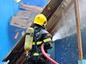Incêndio destrói residência no interior de São Miguel do Oeste
