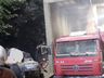 Incêndio em armazém destrói pó de madeira em São José do Cedro