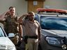 Militares do 11ºBPM/Fron prestam homenagem à PM morto após acidente em SC