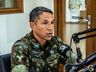 Peperi Rádio Repórter recebe Ten.Cel, Albuquerque, comandante do 14ºRCMec