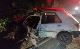 Motorista é multado em quase R$ 4 mil após acidente em Itapiranga
