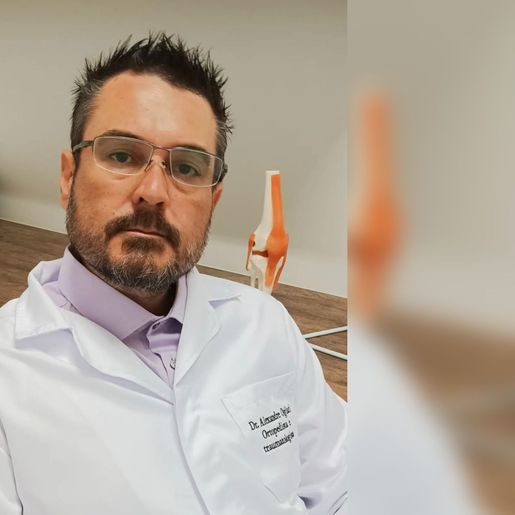 Morre aos 45 anos o médico ortopedista Alexandre Ogliari, em São Miguel do Oeste