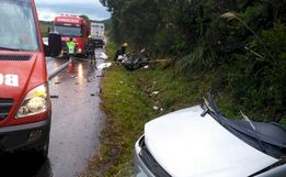 Acidente mata mãe e três filhos em Santa Catarina