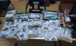 Polícia Civil incinera quase 3 kg de drogas em Iporã do Oeste