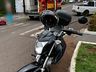 Colisão entre carro e moto deixa homem ferido no centro de SMO 