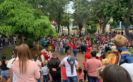 Evento na praça central marca encerramento de 2022 em Cedro