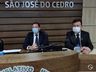 Câmara de Vereadores de São José do Cedro realiza Sessão Solene