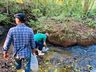 Comunidade realiza ação em prol do meio ambiente no interior de Itapiranga