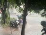 Chuva intensa provoca alagamentos de ruas em São Miguel do Oeste