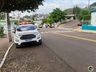 Homem sofre ferimentos em acidente entre carro e moto em Itapiranga