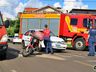 Colisão frontal deixa homem ferido no centro de SMO