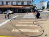 Itapiranga investe 150 mil reais na pintura de faixas de pedestres