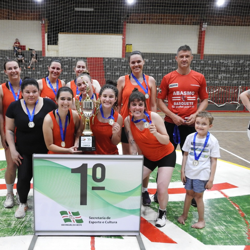 Secretaria de Esporte realiza finais do Basquete Feminino em SMO