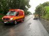 Colisão frontal deixa motociclista ferido em São Miguel do Oeste
