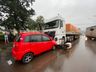 VÍDEO: motorista na contramão causa acidente grave na Willy Barth 