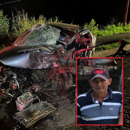 Morre motorista envolvido em grave acidente na BR 163, em SMOeste 
